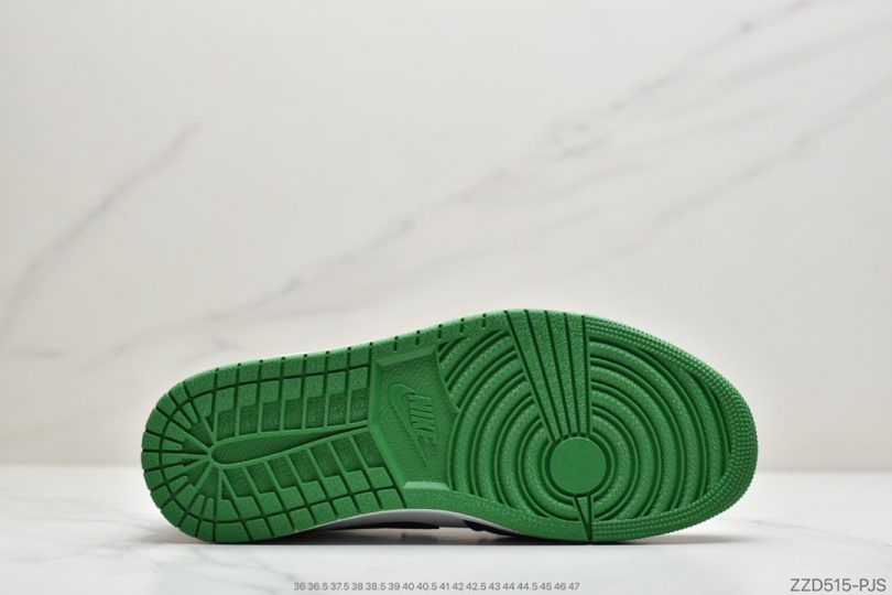 Jordan, Aj1, Air Jordan 1 Mid, Air Jordan 1, Air Jordan - Air Jordan 1 Mid 黑白橙尾 AJ1全新黑绿橙尾配色球鞋这又全新的Air Jordan 1 Mid鞋款以简洁的白色框架
