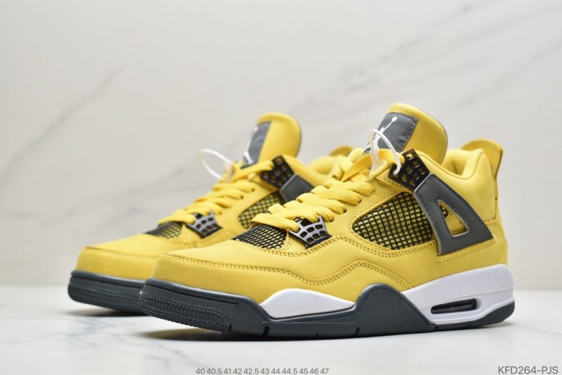 Lightning, Jordan, AJ4, Air Jordan 4, Air Jordan - AJ4 电母 Air Jordan 4 “Lightning” 官方 2018 年底回归 独家率先出货 柠檬黄电母篮球鞋