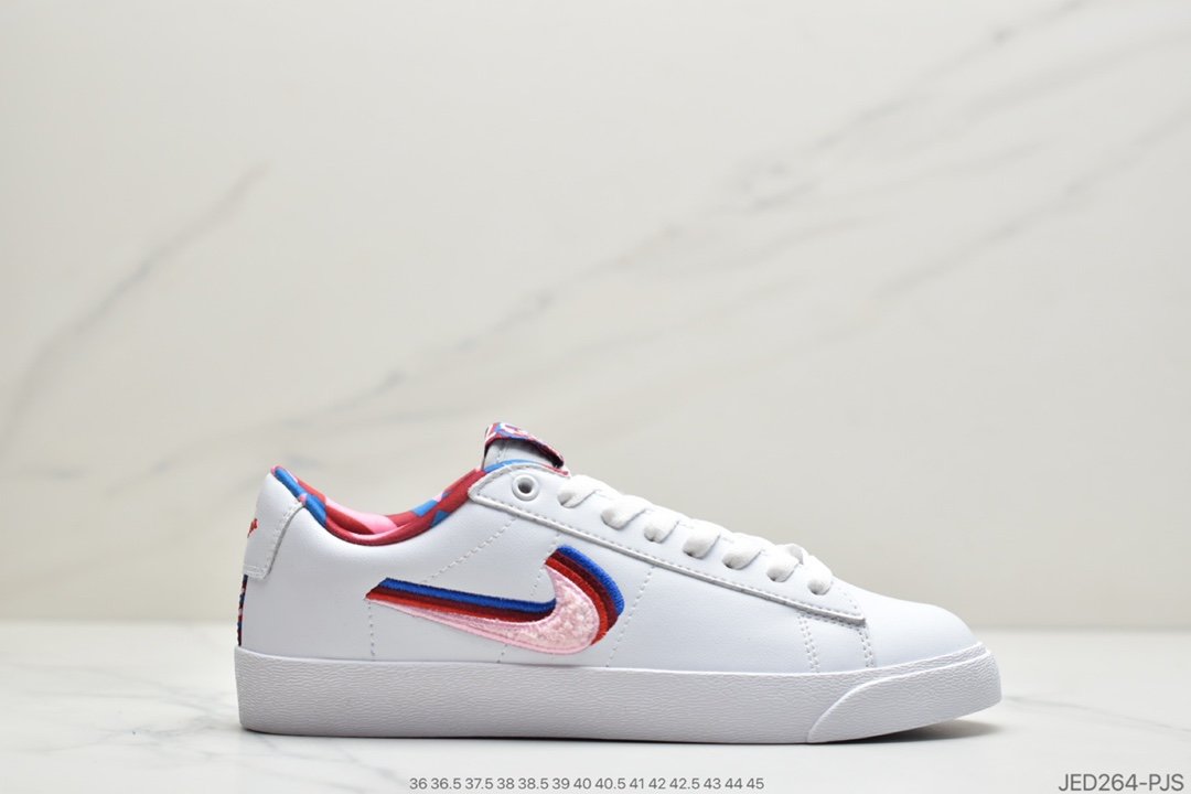 Parra x Nike SB Blazer GT开拓者低帮经典百搭休闲运动板鞋官方货号#CN4507-100