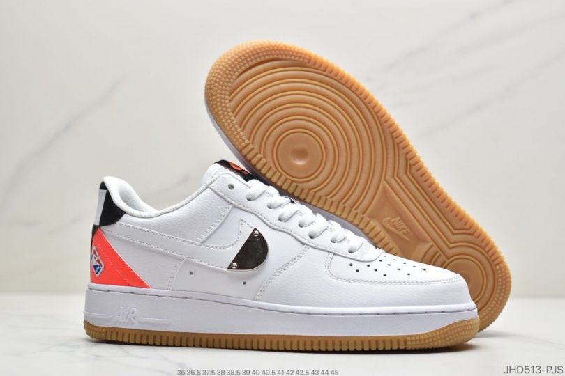 运动板鞋, 空军一号, 板鞋, Nike Air Force 1 Low, Nike Air Force 1, Nike Air, NIKE, Air Force 1 - 内置全掌air sole气垫# 耐克 Nike Air Force 1 Low “NBA” Pack 黑白生胶 空军一号低帮百搭休闲运动板鞋