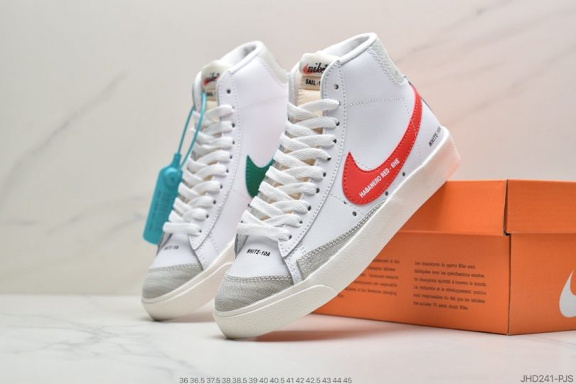 高帮, 运动板鞋, 板鞋, 开拓者, Vintage WE, Nike Blazer Mid, Blazer Mid, Blazer - 耐克Nike Blazer Mid '1977 Vintage WE，耐克开拓者系列板鞋