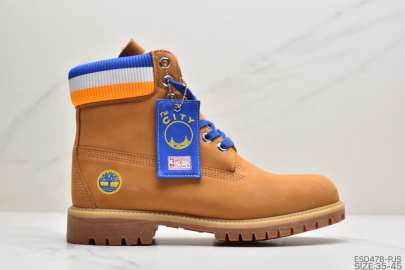 联名, 公牛, 三方联名, Timberland - Timberland x MitchellNess x NBA 三方联名 "Golden State Of Mind"马丁靴