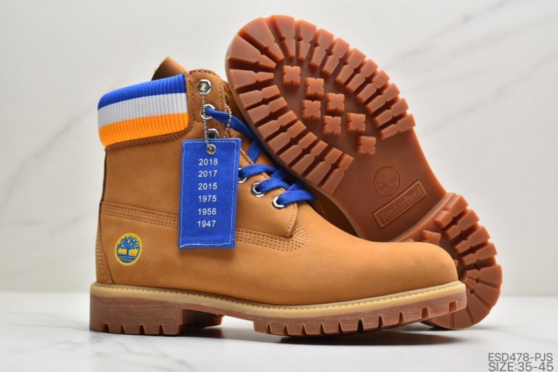 联名, 公牛, 三方联名, Timberland - Timberland x MitchellNess x NBA 三方联名 "Golden State Of Mind"马丁靴