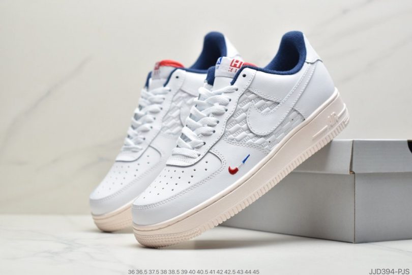 联名, 空军一号, Swoosh, NIKE, FORCE 1, Air Force 1 - 耐克Air Force 1'07 KITH 空军一号法国限定配色板鞋