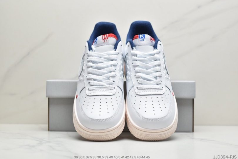 联名, 空军一号, Swoosh, NIKE, FORCE 1, Air Force 1 - 耐克Air Force 1'07 KITH 空军一号法国限定配色板鞋