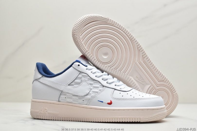 联名, 空军一号, Swoosh, NIKE, FORCE 1, Air Force 1 - 耐克Air Force 1'07 KITH 空军一号法国限定配色板鞋