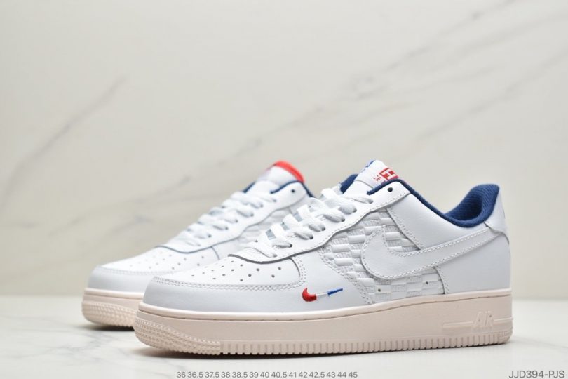 联名, 空军一号, Swoosh, NIKE, FORCE 1, Air Force 1 - 耐克Air Force 1'07 KITH 空军一号法国限定配色板鞋