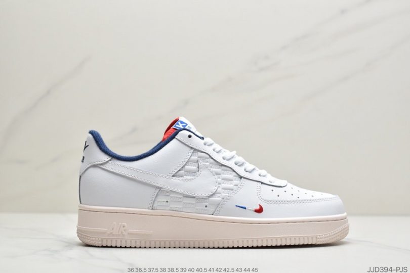 联名, 空军一号, Swoosh, NIKE, FORCE 1, Air Force 1 - 耐克Air Force 1'07 KITH 空军一号法国限定配色板鞋