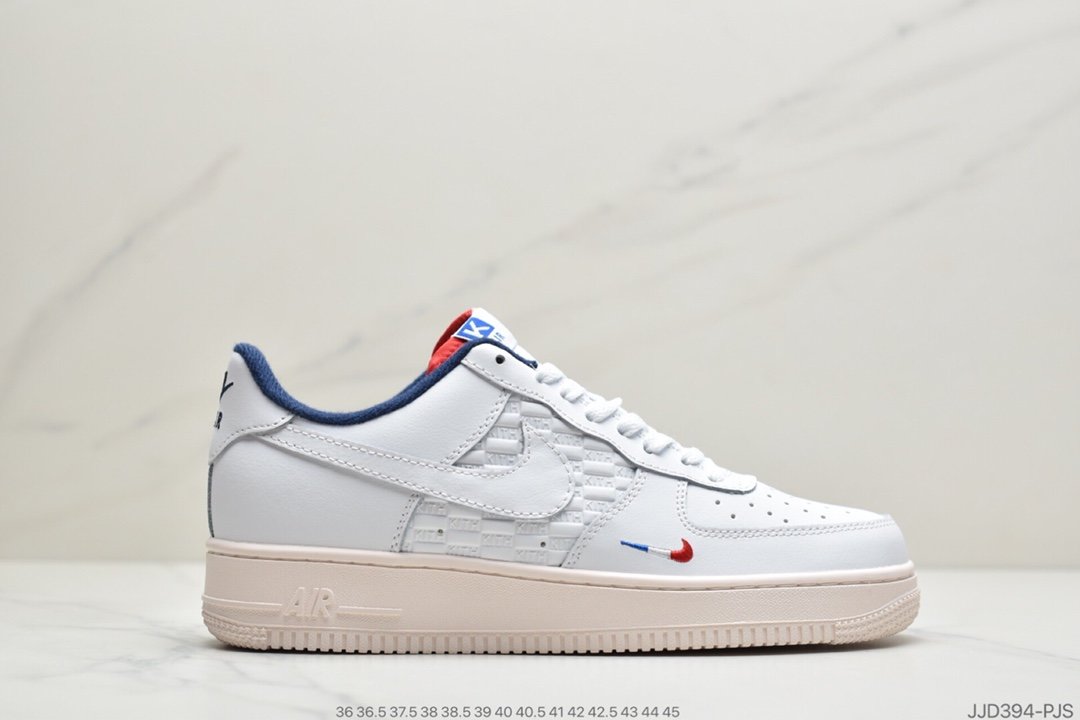 耐克Air Force 1’07 KITH 空军一号法国限定配色板鞋