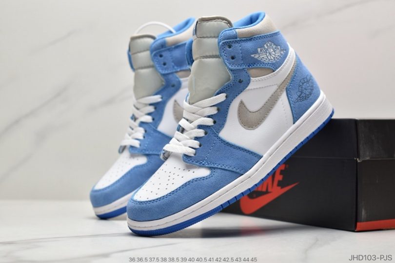 北卡蓝, Swoosh, Midnight Navy, Jordan, Air Jordan 1, Air Jordan - 乔丹Air Jordan 1 “Midnight Navy”午夜北卡蓝篮球鞋