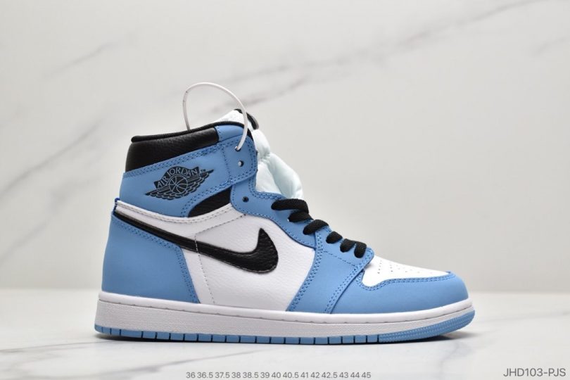 北卡蓝, Swoosh, Midnight Navy, Jordan, Air Jordan 1, Air Jordan - 乔丹Air Jordan 1 “Midnight Navy”午夜北卡蓝篮球鞋