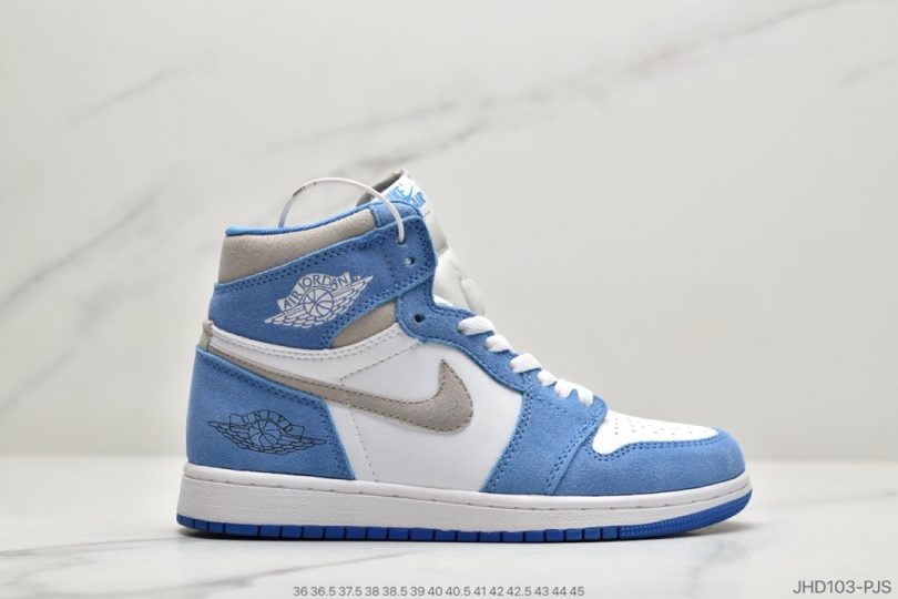 北卡蓝, Swoosh, Midnight Navy, Jordan, Air Jordan 1, Air Jordan - 乔丹Air Jordan 1 “Midnight Navy”午夜北卡蓝篮球鞋