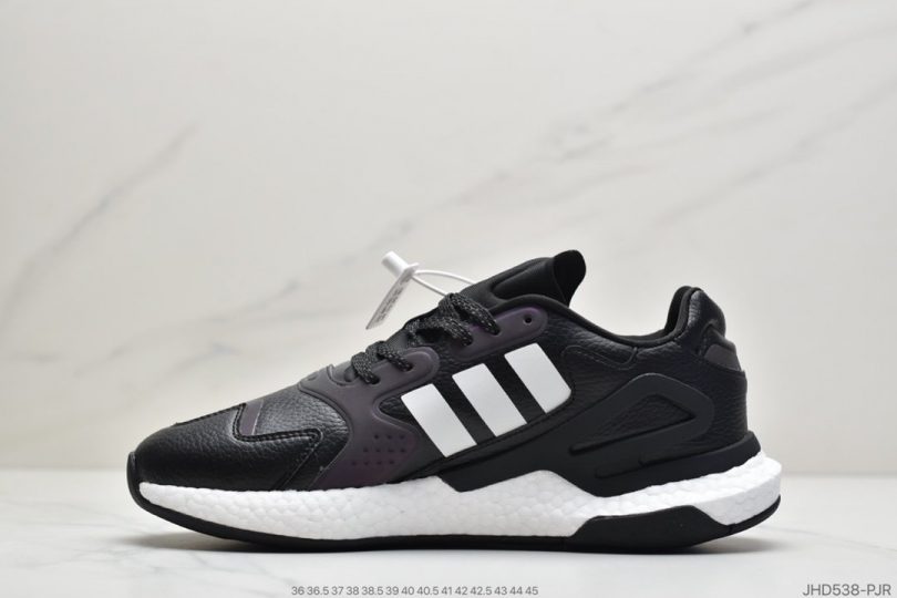 运动跑鞋, 跑鞋, Originals, Boost 2020, Boost, Adidas - 阿迪达斯adidas三叶草 Originals 2020 Day Jogger Boost 2020版慢跑者系列皮面高弹复古休闲运动跑鞋