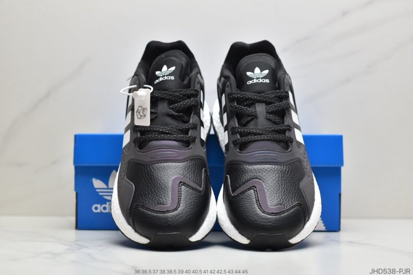 运动跑鞋, 跑鞋, Originals, Boost 2020, Boost, Adidas - 阿迪达斯adidas三叶草 Originals 2020 Day Jogger Boost 2020版慢跑者系列皮面高弹复古休闲运动跑鞋