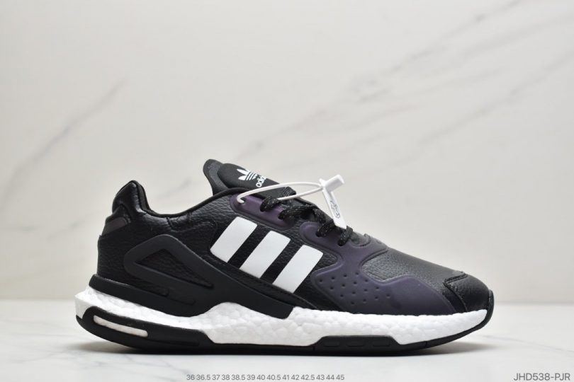 运动跑鞋, 跑鞋, Originals, Boost 2020, Boost, Adidas - 阿迪达斯adidas三叶草 Originals 2020 Day Jogger Boost 2020版慢跑者系列皮面高弹复古休闲运动跑鞋