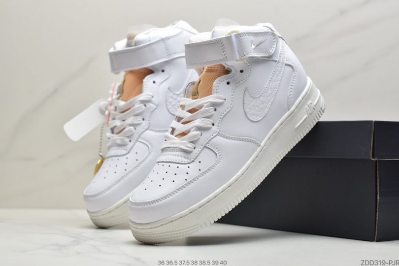 空军一号, Swoosh, NY, Nike Air Force 1, Nike Air, NIKE, FORCE 1, Air Force 1 - 耐克Nike Air Force 1 07 LX White Onyx Bling LF钻石哔呤空军一号板鞋