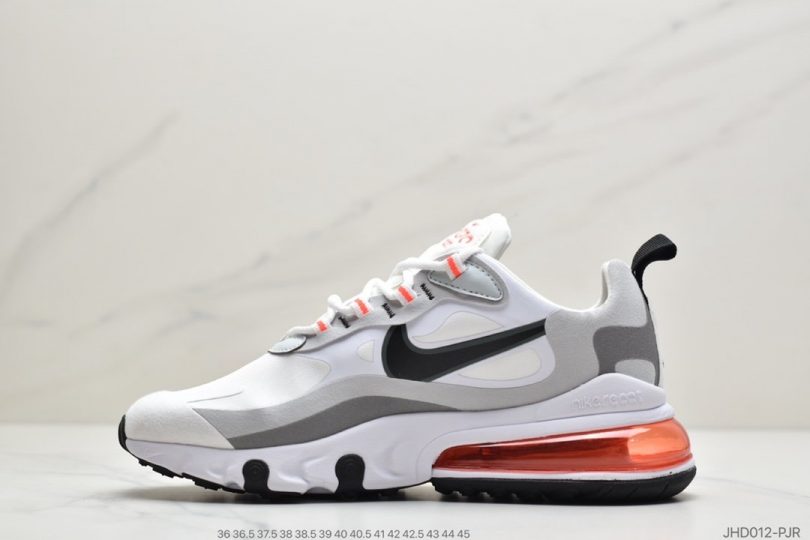 跑鞋, 半掌气垫, React, Nike Air Max, Nike Air, Max 270, Air Max 270 React, Air Max - 耐克Nike Air Max 270 React SE"Light Orewood Brown"270瑞亚赛车系列后半掌气垫百搭运动慢跑鞋ID:JHD012-PJR