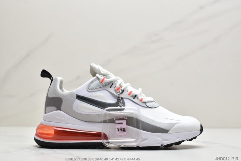 跑鞋, 半掌气垫, React, Nike Air Max, Nike Air, Max 270, Air Max 270 React, Air Max - 耐克Nike Air Max 270 React SE"Light Orewood Brown"270瑞亚赛车系列后半掌气垫百搭运动慢跑鞋ID:JHD012-PJR