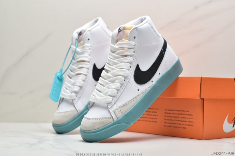 高帮, 运动板鞋, 板鞋, 开拓者, Vintage WE, Nike Blazer Mid, Blazer Mid, Blazer - Nike Blazer Mid '1977 Vintage WE经典开拓者高帮百搭休闲运动板鞋ID:JFD241-PJR