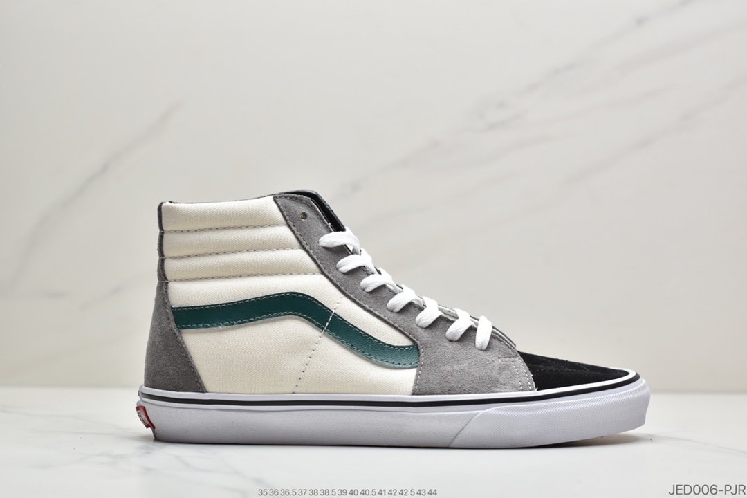 万斯Vans SK8-Hi 秋冬新款 拼接撞色 高帮职业滑板鞋ID:JED006-PJR