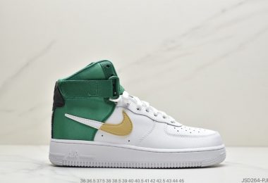 耐克Nike Air Force 1 High ’07 LV8 NBA’White/Celtics Green’空军一号经典高帮百搭休闲运动板鞋