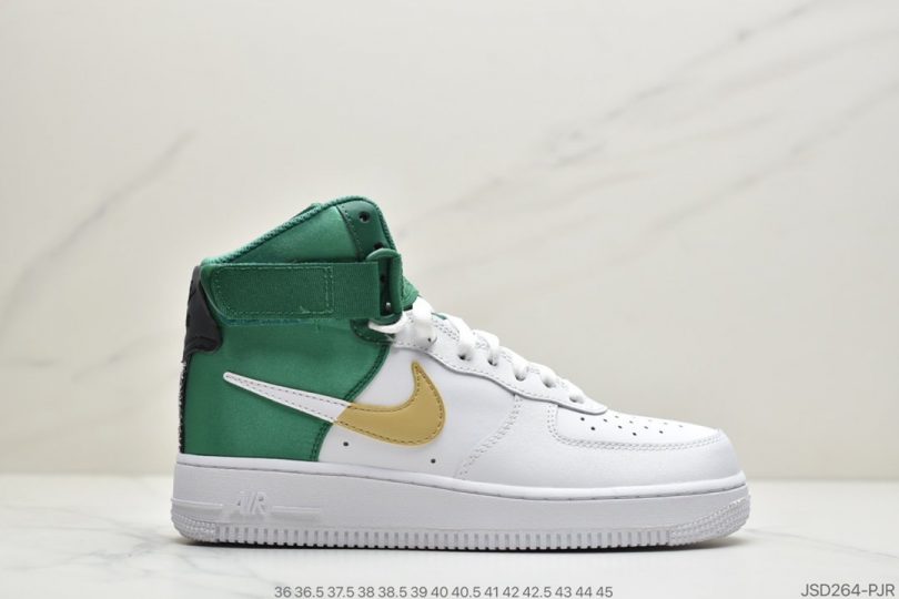 高帮, 空军一号, 板鞋, Nike Air Force 1, Nike Air, NIKE, LV8, Air Force 1 - 耐克Nike Air Force 1 High '07 LV8 NBA'White/Celtics Green'空军一号经典高帮百搭休闲运动板鞋