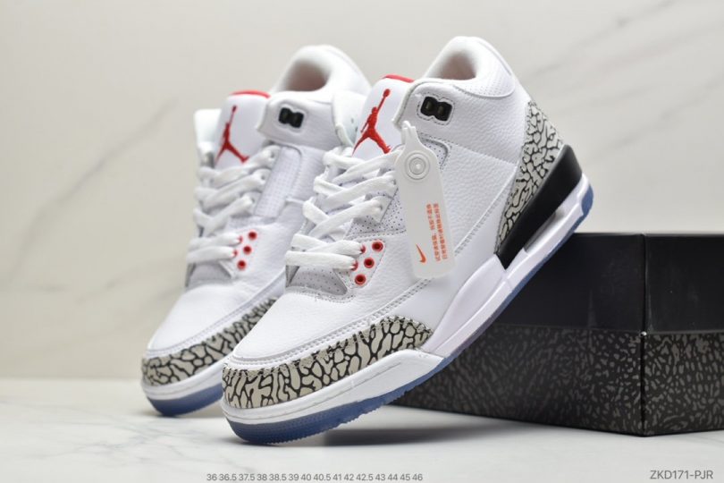篮球鞋, 乔丹篮球鞋, Orange, Laser Orange, Jordan, AJ3, Air Jordan 3, Air Jordan - Air Jordan 3 WMNS “Laser Orange” 黄水泥 白橙 AJ3 乔丹3代 aj3 乔3 激光橙 乔丹篮球鞋系列ID：ZKD171-PJR