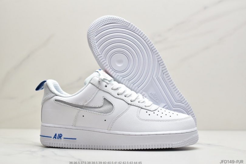 空军一号, 低帮板鞋, Nike Air Force 1 Low, Nike Air Force 1, Nike Air, Cut-Out, Air Force 1 Low, Air Force 1 - 耐克Nike Air Force 1 Low“Cut-Out”空军一号全白镂空勾低帮板鞋