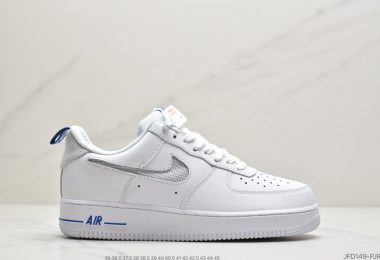 耐克Nike Air Force 1 Low“Cut-Out”空军一号全白镂空勾低帮板鞋