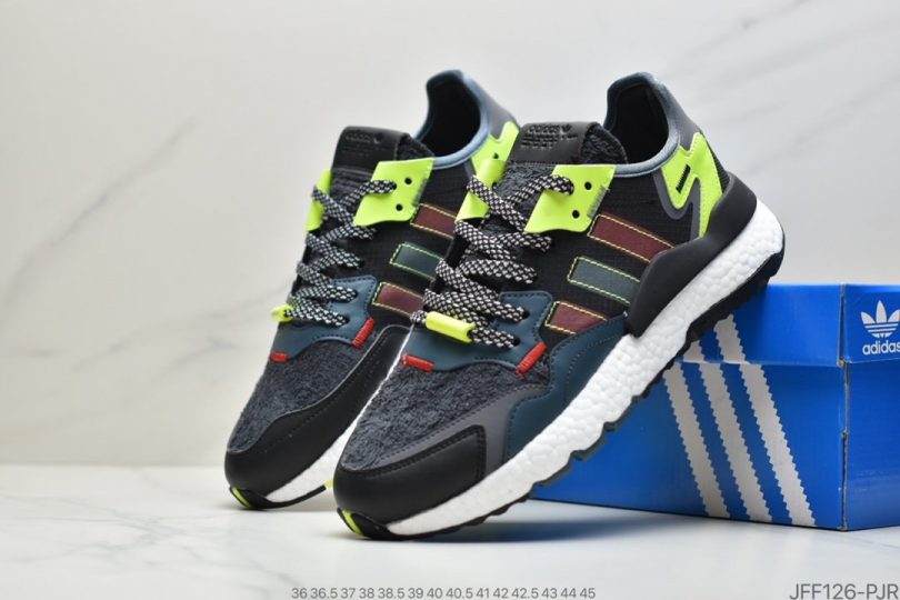 运动跑鞋, 跑鞋, 夜行者, Nite Jogger, Boost, Adidas Nite Jogger, Adidas - 阿迪达斯 Adidas Nite Jogger 2020 Boost 夜行者 复古休闲百搭运动跑鞋 2008WZYFEI