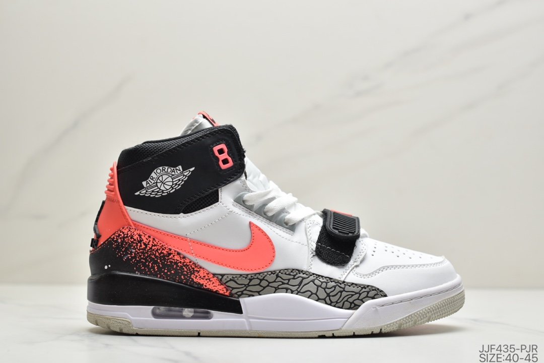 乔丹Air Jordan Legacy 312 NRG“Pure white” 号称 “最强三合一” 的 Jordan Legacy 312实战篮球鞋