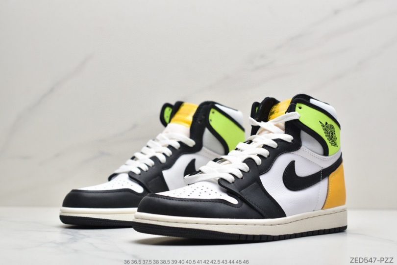 Volt Gold, Jordan, HIGH, AIR JORDAN 1 HIGH OG, Air Jordan 1, Air Jordan - 乔丹Air Jordan 1 High OG “Volt Gold”荧光黄黑脚趾 AJ1中帮篮球鞋