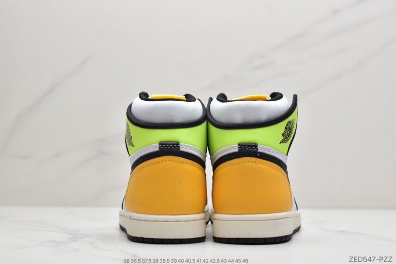 Volt Gold, Jordan, HIGH, AIR JORDAN 1 HIGH OG, Air Jordan 1, Air Jordan - 乔丹Air Jordan 1 High OG “Volt Gold”荧光黄黑脚趾 AJ1中帮篮球鞋