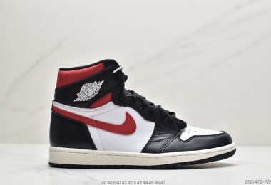 Air Jordan 1 Retro “Black Gym Red”红钩黑脚趾2019款 中帮篮球鞋