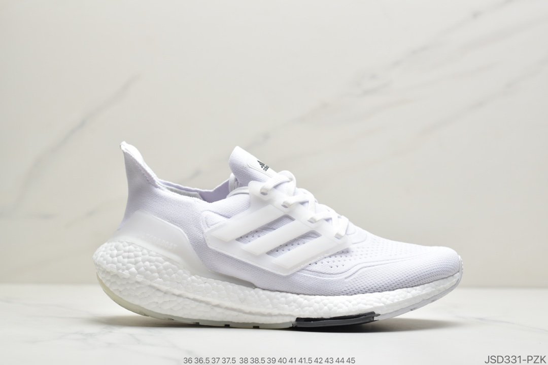 UB 21Adidas 阿迪达斯 Ultra Boost UB21 超弹力爆米花中底休闲跑步鞋