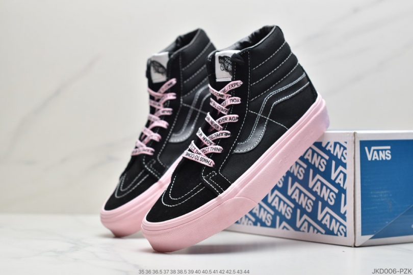 联名, 三方联名, Vans - 万斯Vans Sk8 Hi X Anti Social Social Club X DSM ASSC的三方联名板鞋