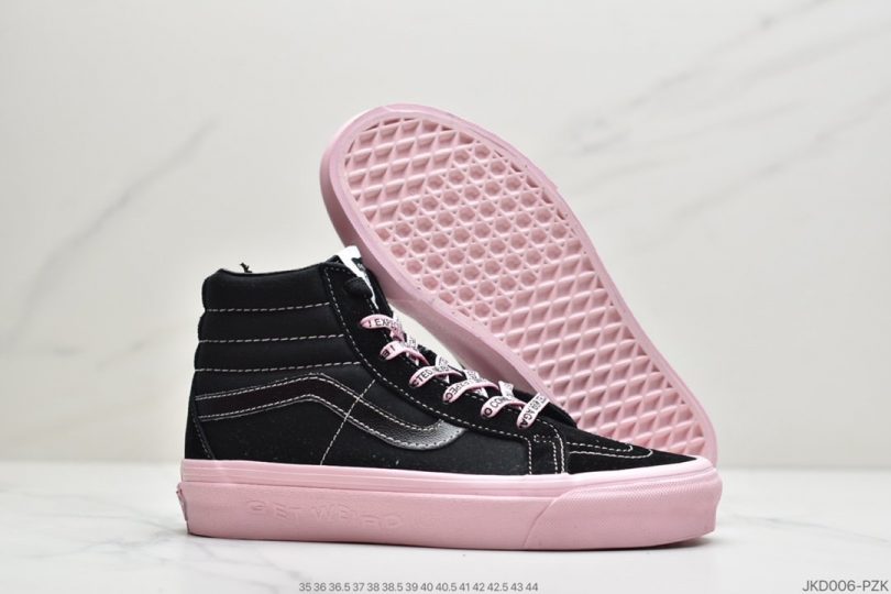 联名, 三方联名, Vans - 万斯Vans Sk8 Hi X Anti Social Social Club X DSM ASSC的三方联名板鞋