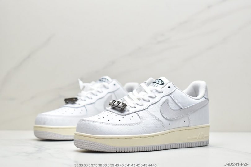 空军一号, Premium, Nike Air Force 1, Nike Air, NIKE, FORCE 1, Air Force 1, 3M反光 - 耐克Nike Air Force 1 '07 Premium "Toll Free"白灰 空军一号板鞋