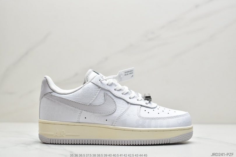 空军一号, Premium, Nike Air Force 1, Nike Air, NIKE, FORCE 1, Air Force 1, 3M反光 - 耐克Nike Air Force 1 '07 Premium "Toll Free"白灰 空军一号板鞋