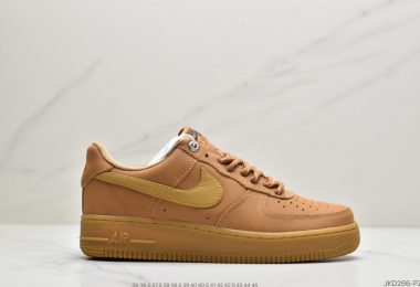 耐克 Nike Air Force 1 Low 07 LV8″Wheat / Flax”小麦空军一号低帮板鞋