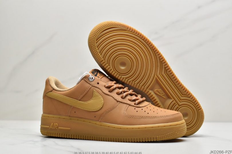 高帮, 空军一号, Swoosh, LV8, Air Force 1 Low 07 LV8, Air Force 1 Low, Air Force 1, AF1 - 耐克 Nike Air Force 1 Low 07 LV8"Wheat / Flax"小麦空军一号低帮板鞋