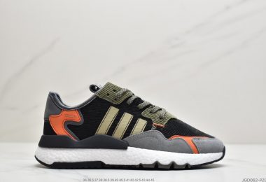 Adidas 阿迪达斯Nite Jogger Boost 夜行者 爆米花大底复古跑鞋