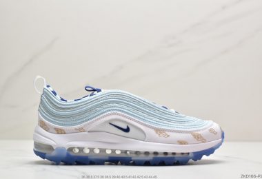 耐克 Air Max 97 美国公开赛 ‘Wing it’ 蓝色高尔夫鞋休闲运动鞋