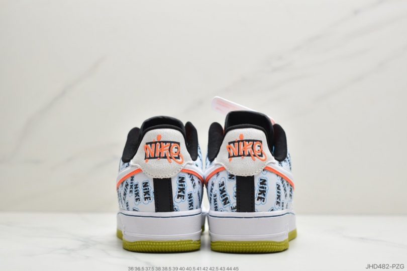 运动板鞋, 空军一号, 板鞋, Nike Air Force 1, Nike Air, NIKE, FORCE 1, Air Force 1 - 耐克Nike Air Force 1 （PS）空军一号经典低帮百搭休闲运动板鞋ID：JHD482-PZG