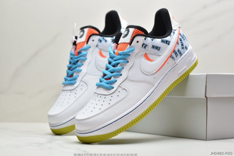 运动板鞋, 空军一号, 板鞋, Nike Air Force 1, Nike Air, NIKE, FORCE 1, Air Force 1 - 耐克Nike Air Force 1 （PS）空军一号经典低帮百搭休闲运动板鞋ID：JHD482-PZG