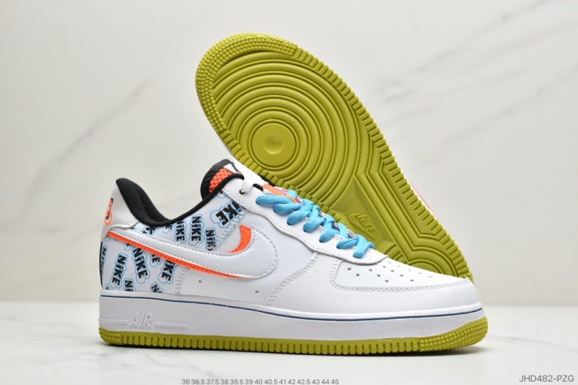 运动板鞋, 空军一号, 板鞋, Nike Air Force 1, Nike Air, NIKE, FORCE 1, Air Force 1 - 耐克Nike Air Force 1 （PS）空军一号经典低帮百搭休闲运动板鞋ID：JHD482-PZG