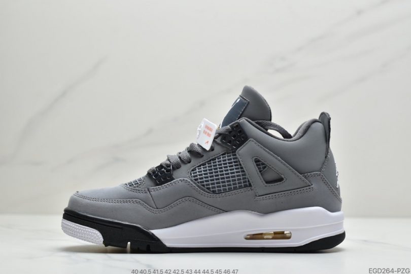 篮球鞋, Jordan, Cool Grey, Air Jordan 4, Air Jordan