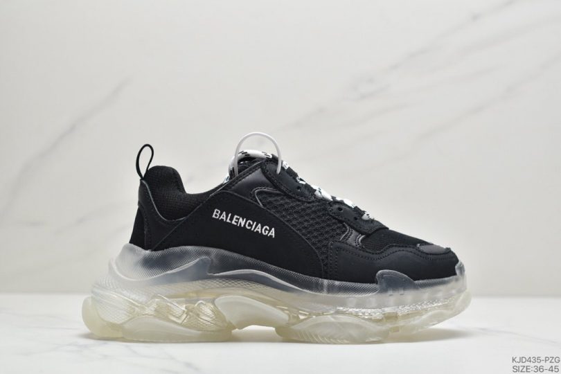 跑鞋, 巴黎世家, 复古跑鞋, Balenciaga - Balenciaga TriPle S 巴黎世家气垫底复古跑鞋ID:KJD435-PZG