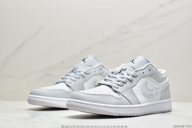 篮球鞋, White Camo, Nike Air, Jordan, Dior, Air Jordan 1 Low, Air Jordan 1, Air Jordan - 耐克Nike Air Jordan 1 Low"White Camo"AJ1乔丹一代低帮经典复古文化休闲运动篮球鞋“白灰迷彩”