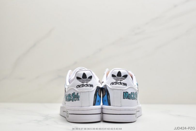 联名, 涂鸦, Superstar, Stan Smith, Adidas - Kasing Lung和adidas以及Disney以经典卡通形象Mickey Mouse阿迪达斯三叶草贝壳头板鞋